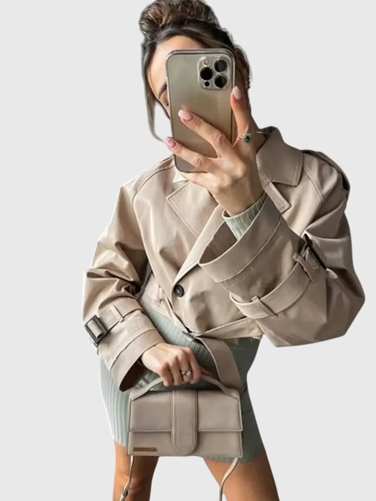 Claire | Kurzer Trenchcoat