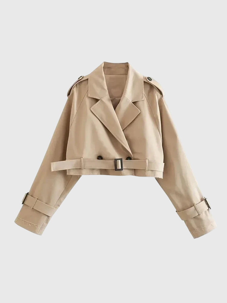 Claire | Kurzer Trenchcoat