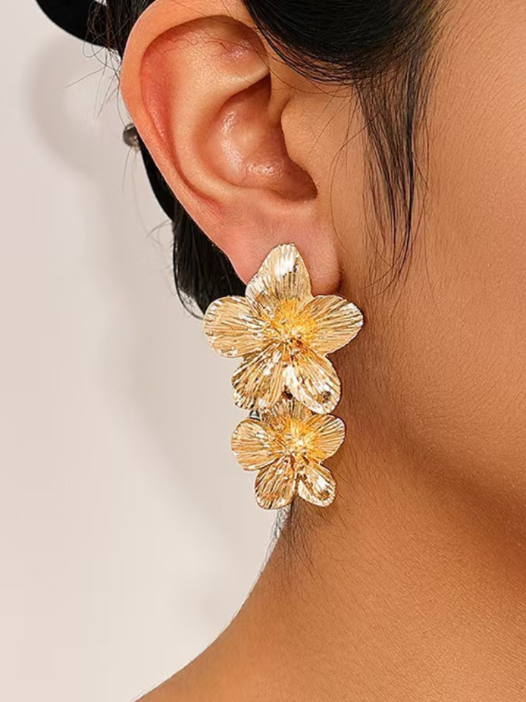 FLEUR DORÉE OHRRINGE