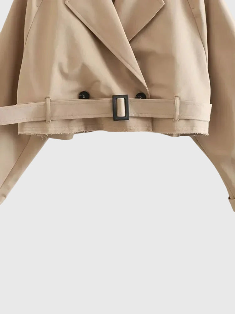 Claire | Kurzer Trenchcoat