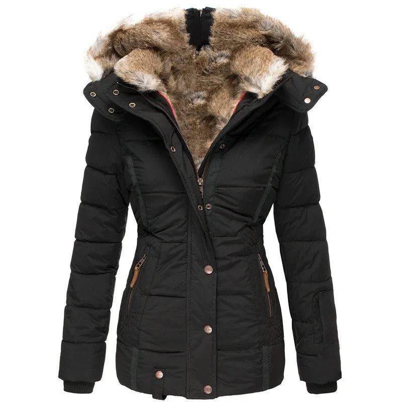 Grace | Bequeme Warme Winterfelljacke