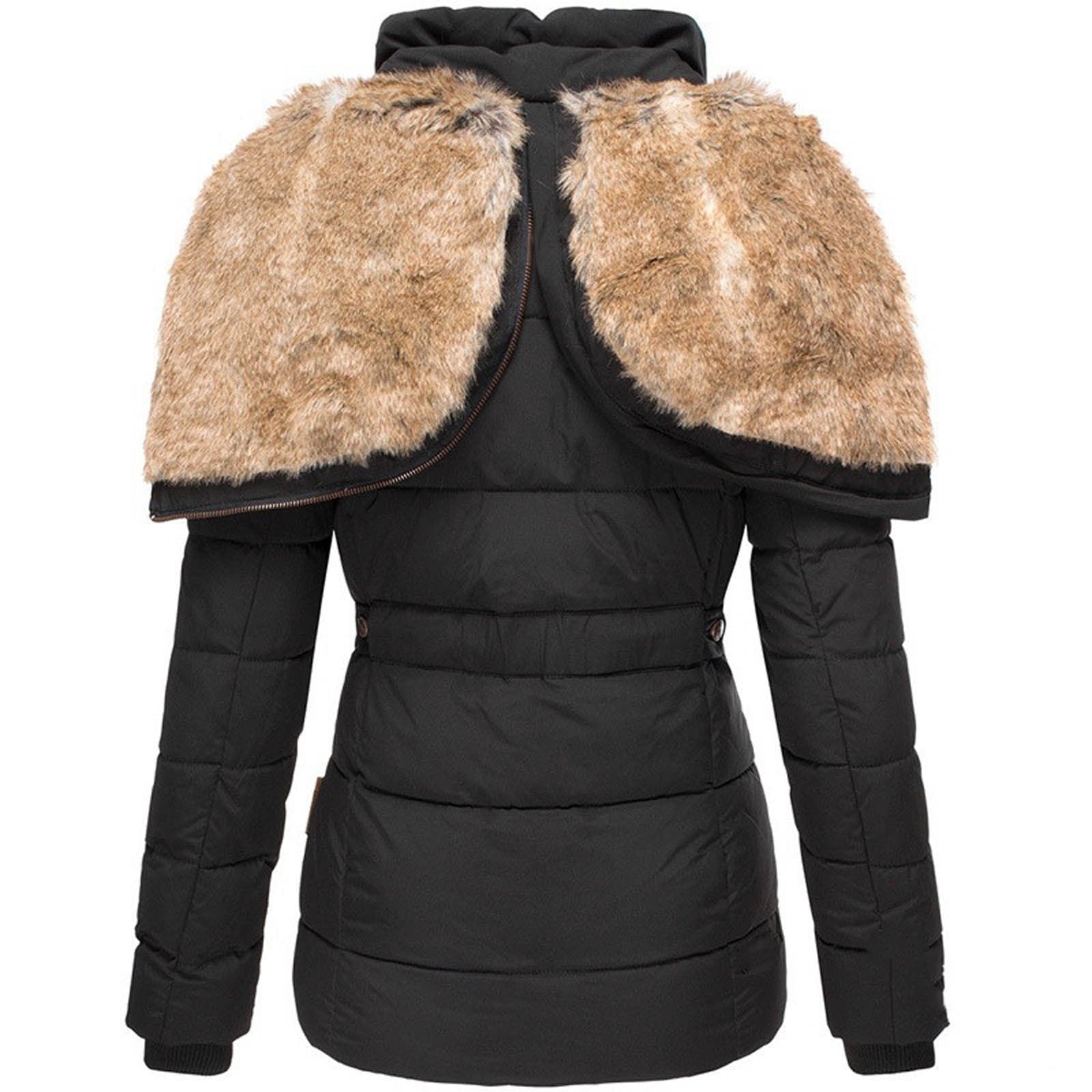 Grace | Bequeme Warme Winterfelljacke